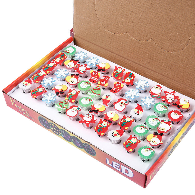 Small Gifts For Children - Christmas Luminous Ring Toy Decoration