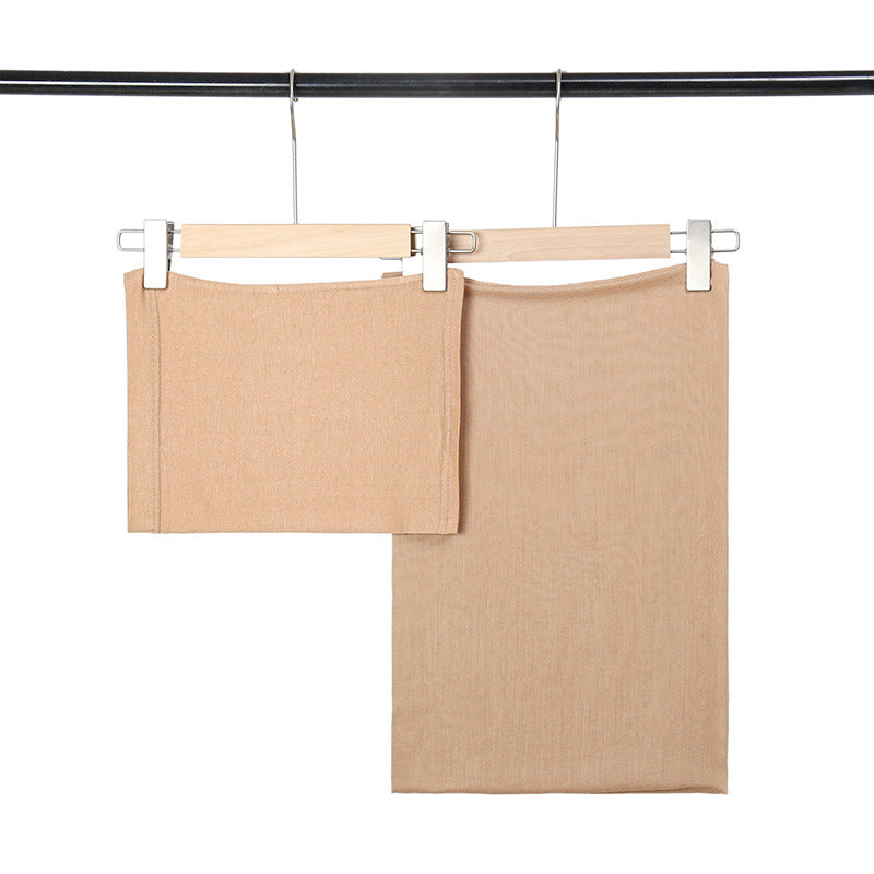 New Wide-brimmed Modal Monochrome Simple Ethnic Headscarf For Women