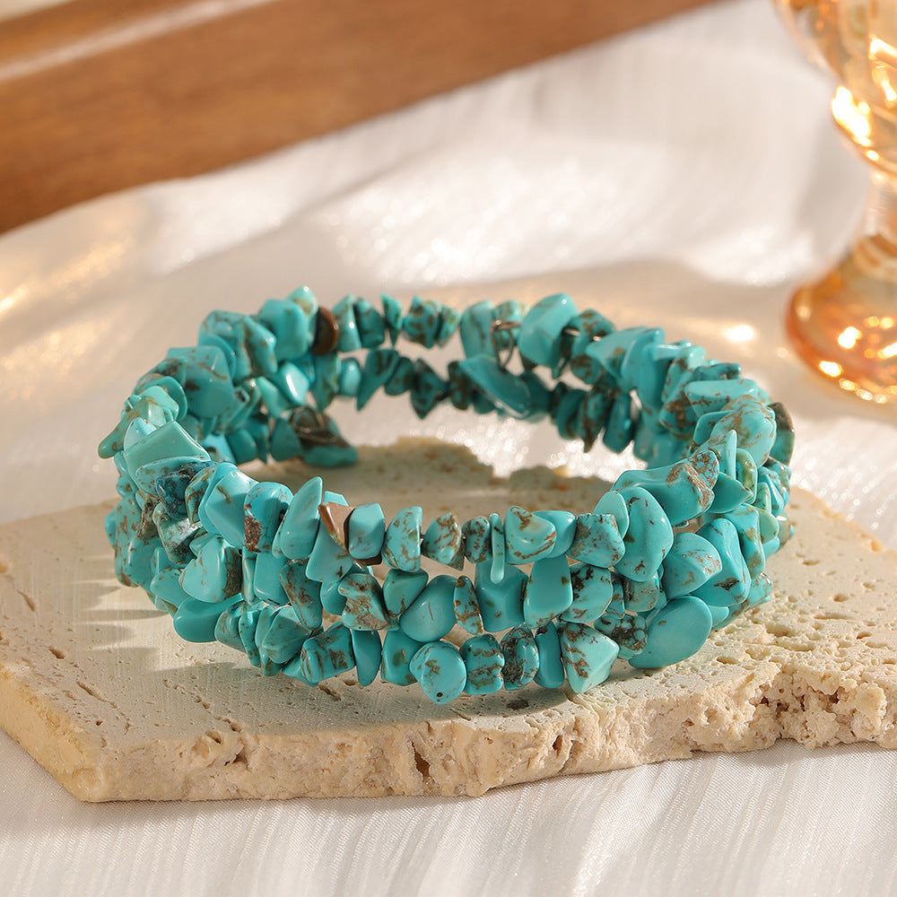 Retro Turquoise Bracelet Ethnic-style Jewelry