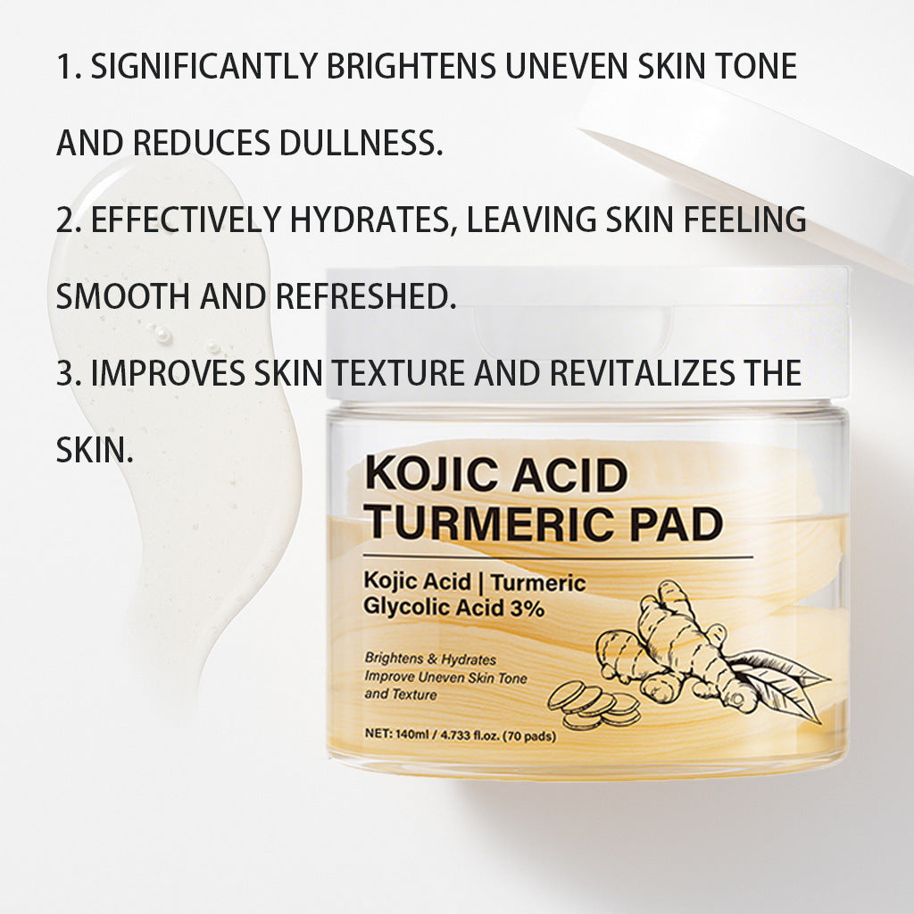 Kojic Acid Turmeric Purifying Toner Pads