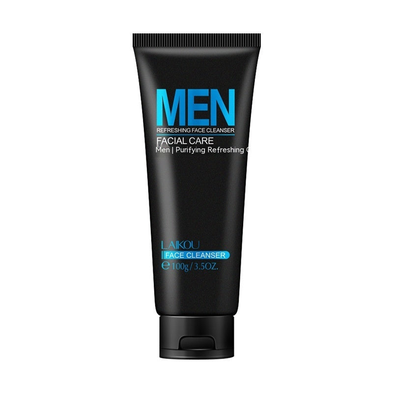Men's Facial Cleanser Hydrating Mild Non-irritating Deep Cleansing