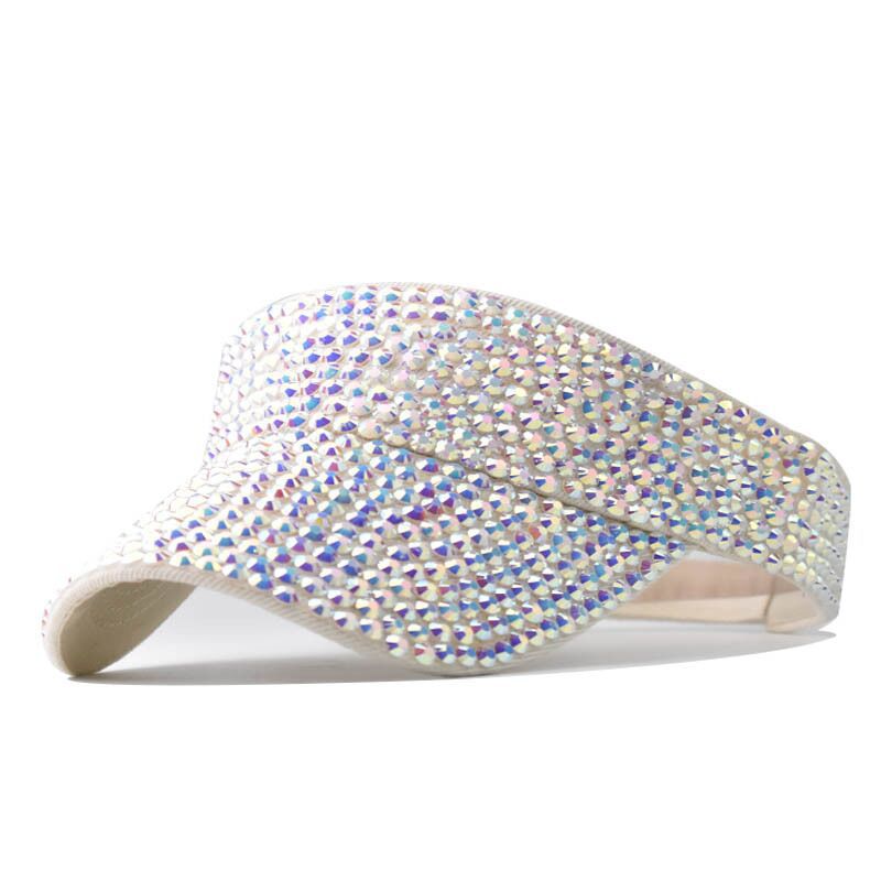Spot Drill Sun Hat Sun Protection No Top Girl's Cap