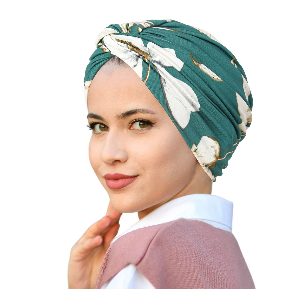 Printed Pullover Travel Hat Versatile Beanies For Women
