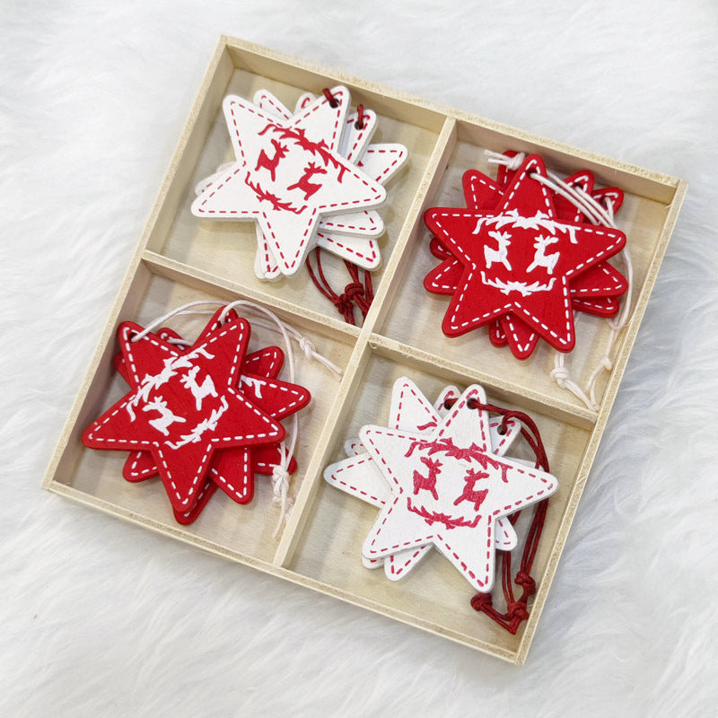 Creative Wooden -Christmas Gifts Interior Decorations