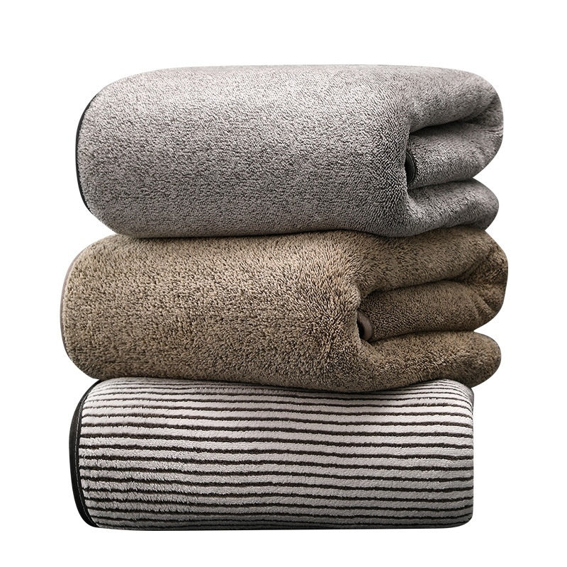 Men's Fashion Personalized Coral Fleece Towel Bath