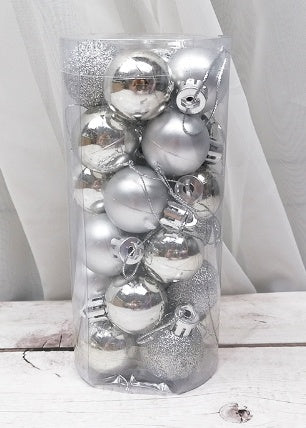 Christmas Decoration -Shiny Matte Christmas Ball