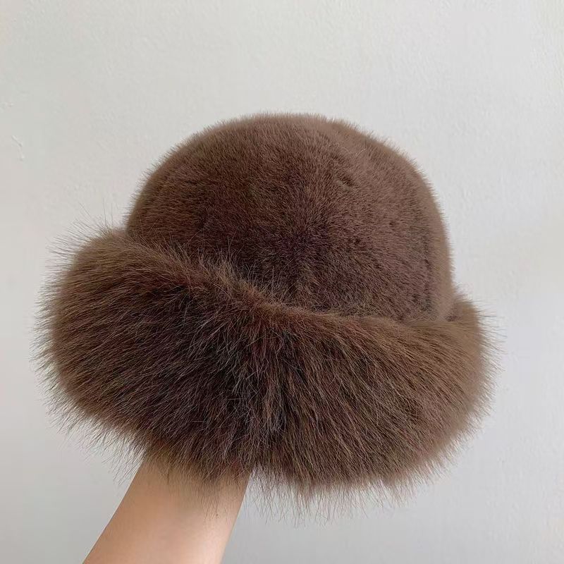 New Plush Mongolian Hat For Autumn / Winter Cold-proof And Warm