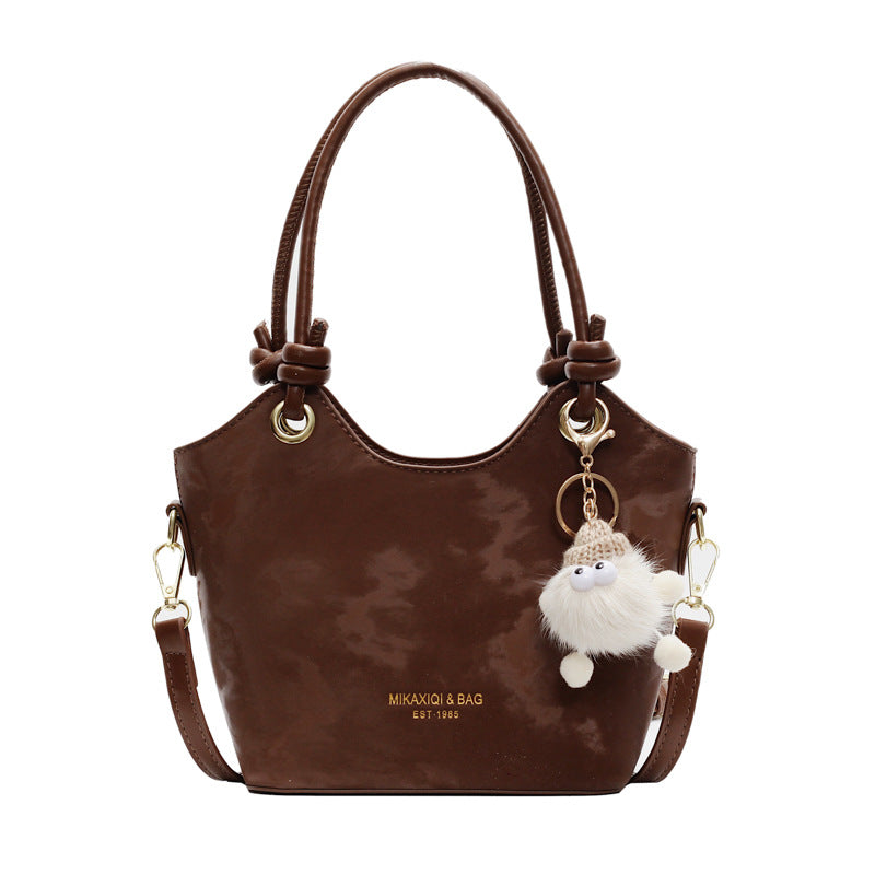 Korean-style Chic Commuter Tote Bag For Women Casual Versatile And Stylish Crossbody Design