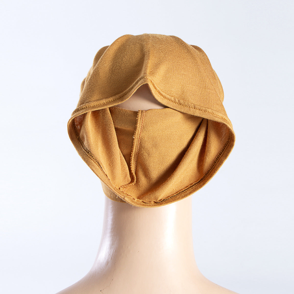Womens Solid-Color Versatile Headscarf Hat