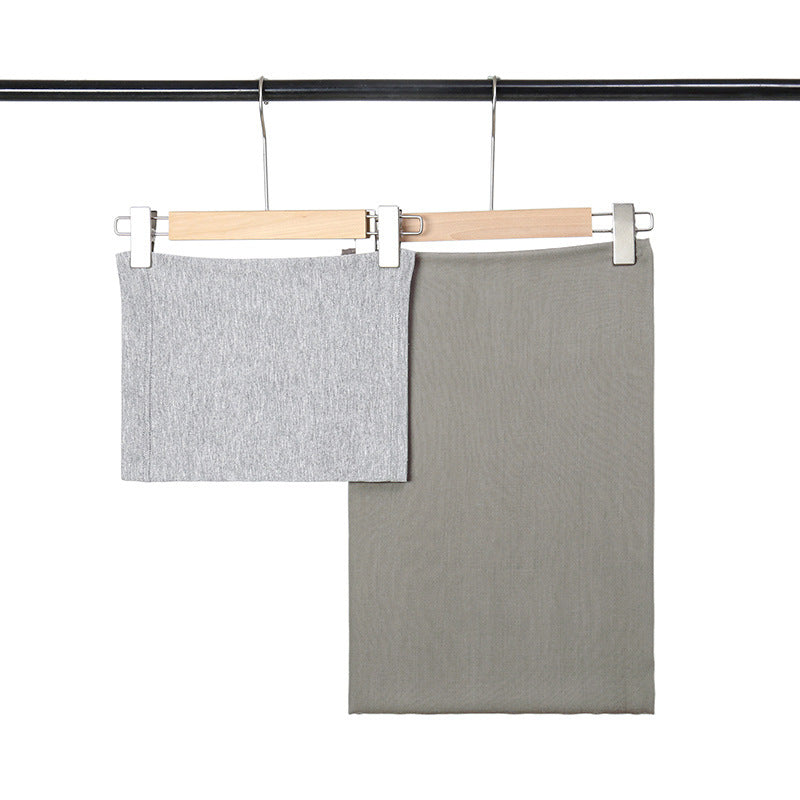 New Wide-brimmed Modal Monochrome Simple Ethnic Headscarf For Women