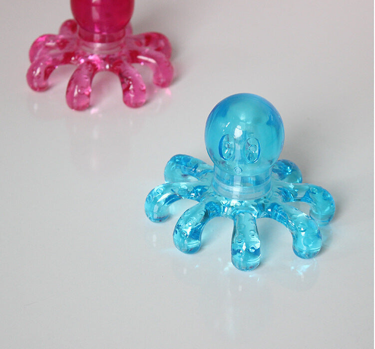 Head Massager Octopus Massager Stall Wholesale Elderly Acupuncture Point Health Massager