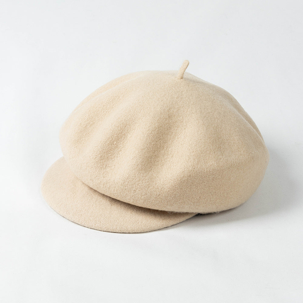 Korean-style New Fallwinter Fashionable Casual Wool Beret