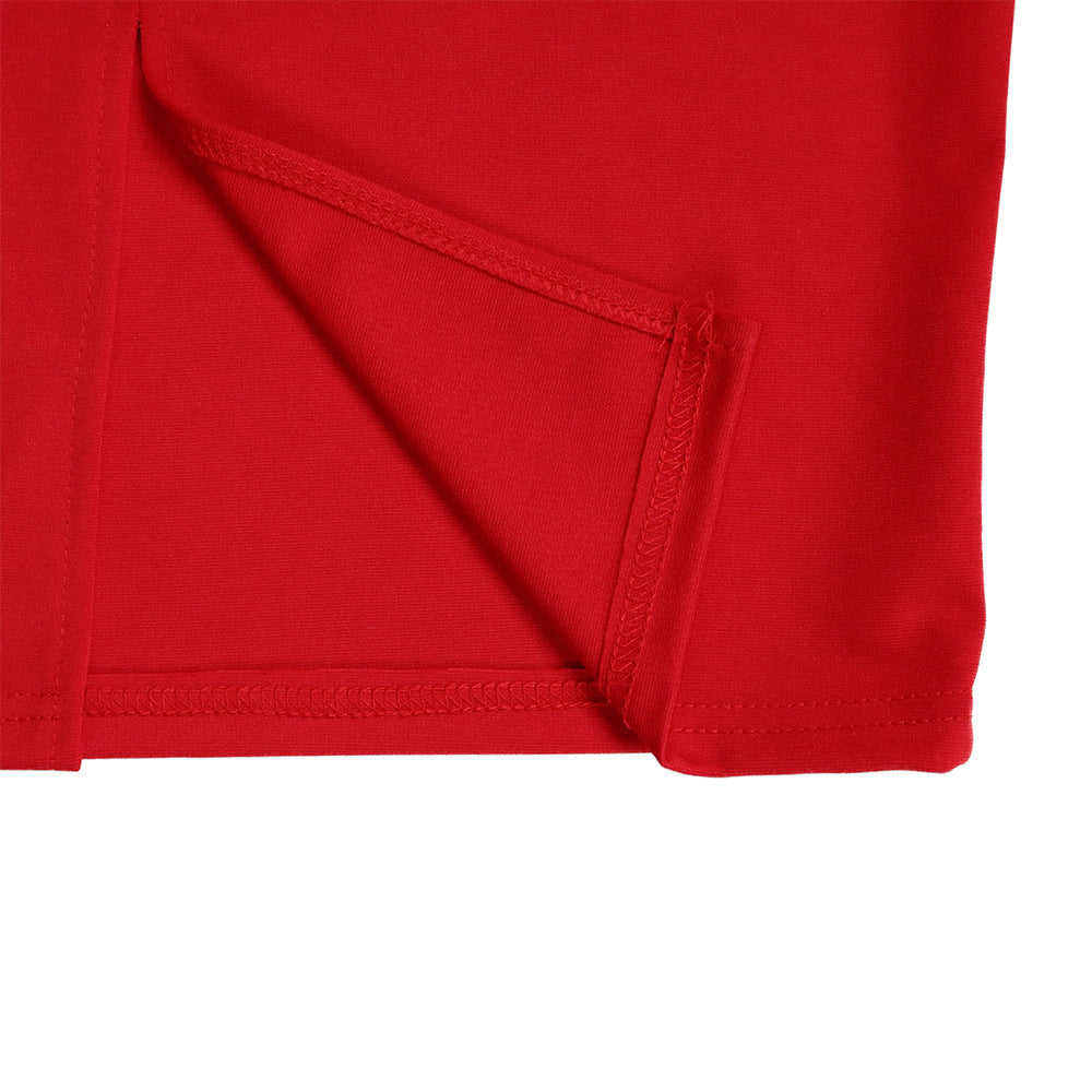 New Solid  - Color  - OL Temperament Commuter Pleated Straps Dresses