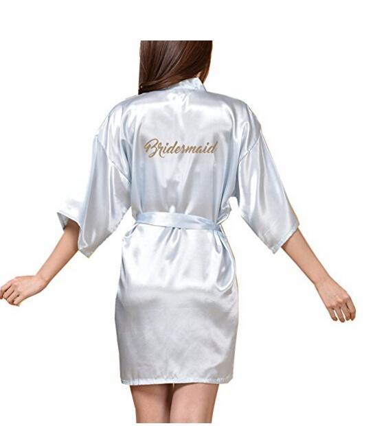 Matron Get Ready Robes Bridal Party Gifts Dressing Gown