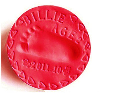 Children's handprint mud clay baby plasticine footprint mud