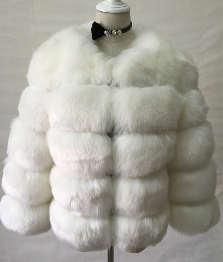 S-3XL Mink Coats  - Women Winter New Fashion FAUX Fur Coat  - Elegant Thick Warm Outerwear  - Fake Fur Jacket Chaquetas Mujer