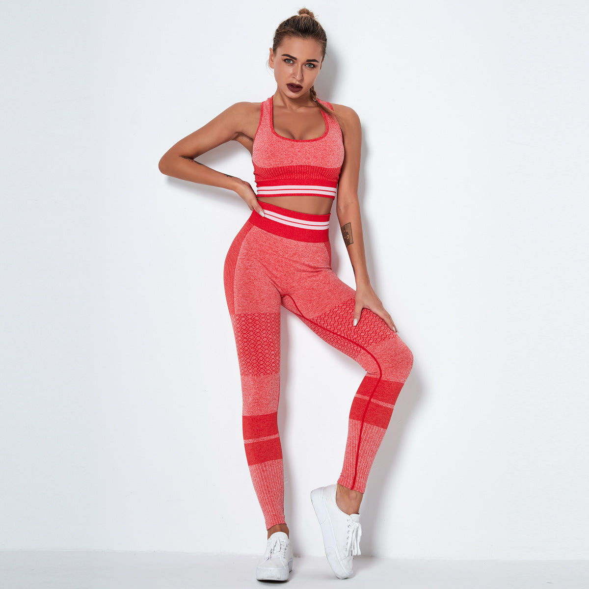 Yoga bra fitness suit