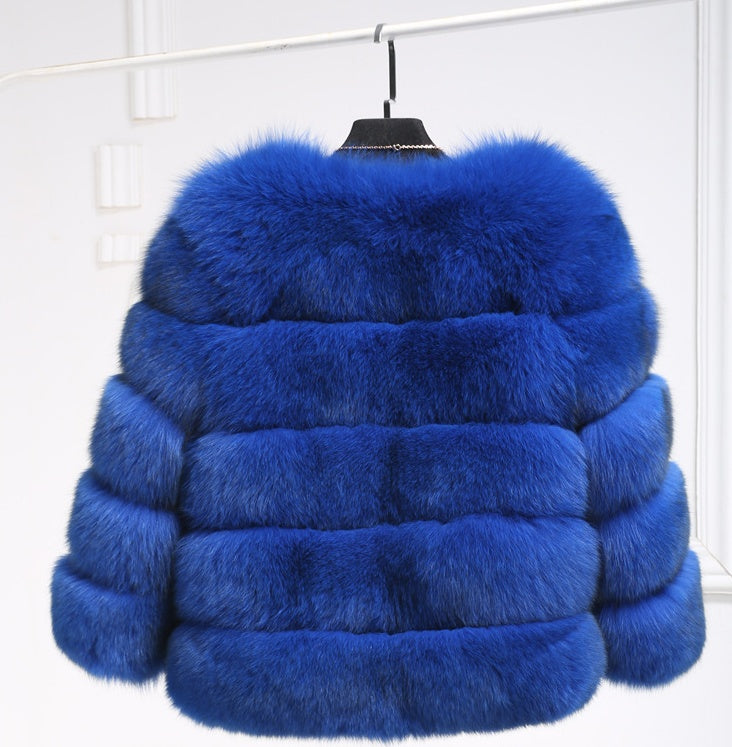 S-3XL Mink Coats  - Women Winter New Fashion FAUX Fur Coat  - Elegant Thick Warm Outerwear  - Fake Fur Jacket Chaquetas Mujer