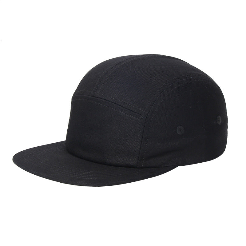 Hip-hop hat cotton five-page hat