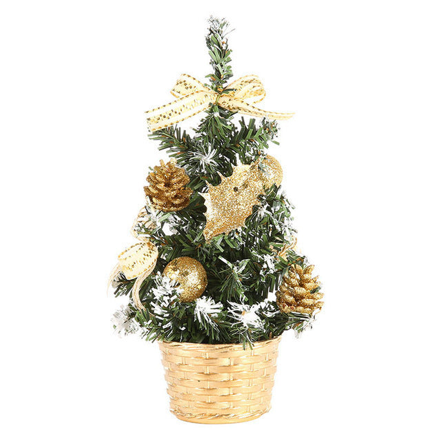 Mini Artificial Tree -Christmas Decorations Family Gifts