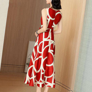 Summer Women Dress  - Fashion Elegant O Neck Office Lady Dress