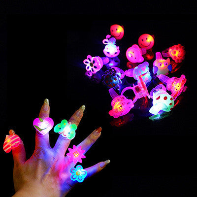Christmas Light Ring Children's Toys - Ring Lamp Push Activities Small Gifts Christmas Gifts
