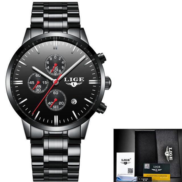 Multifunctional business quartz watch