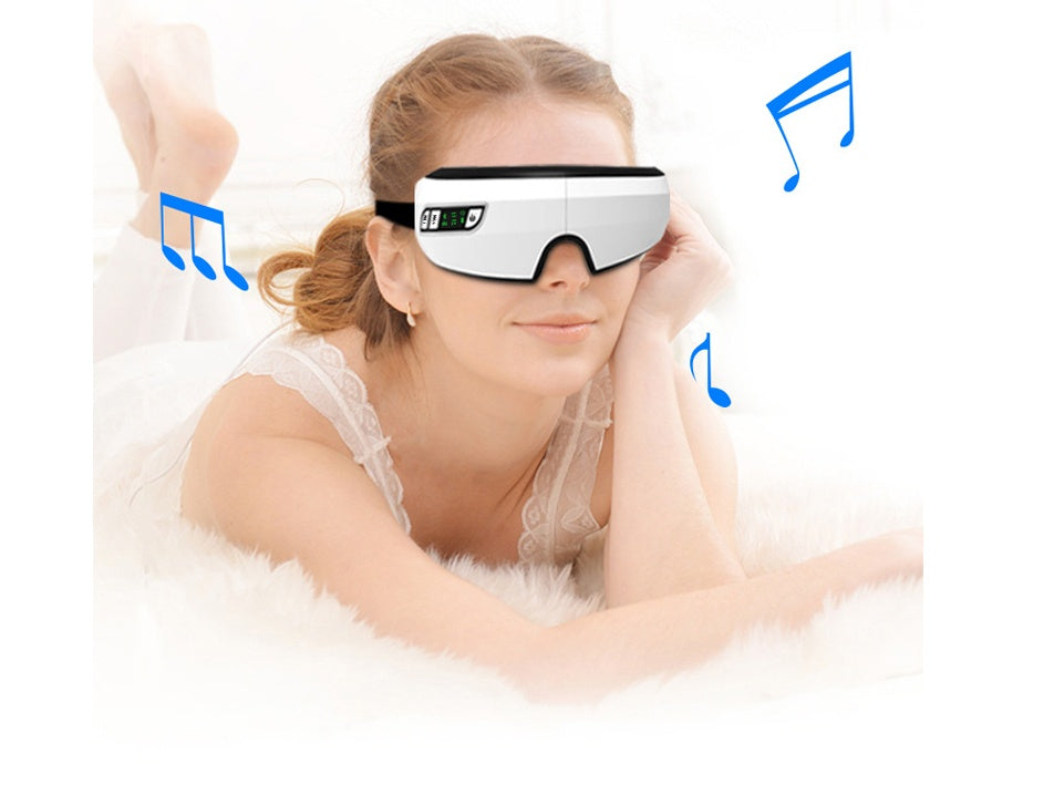 Hot compress eye massager