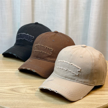 Cotton Sparkling Style Big Boss Baseball Hat