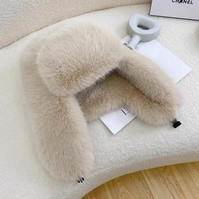 Full Fur Ushanka Thick Warm Wind-proof Cap