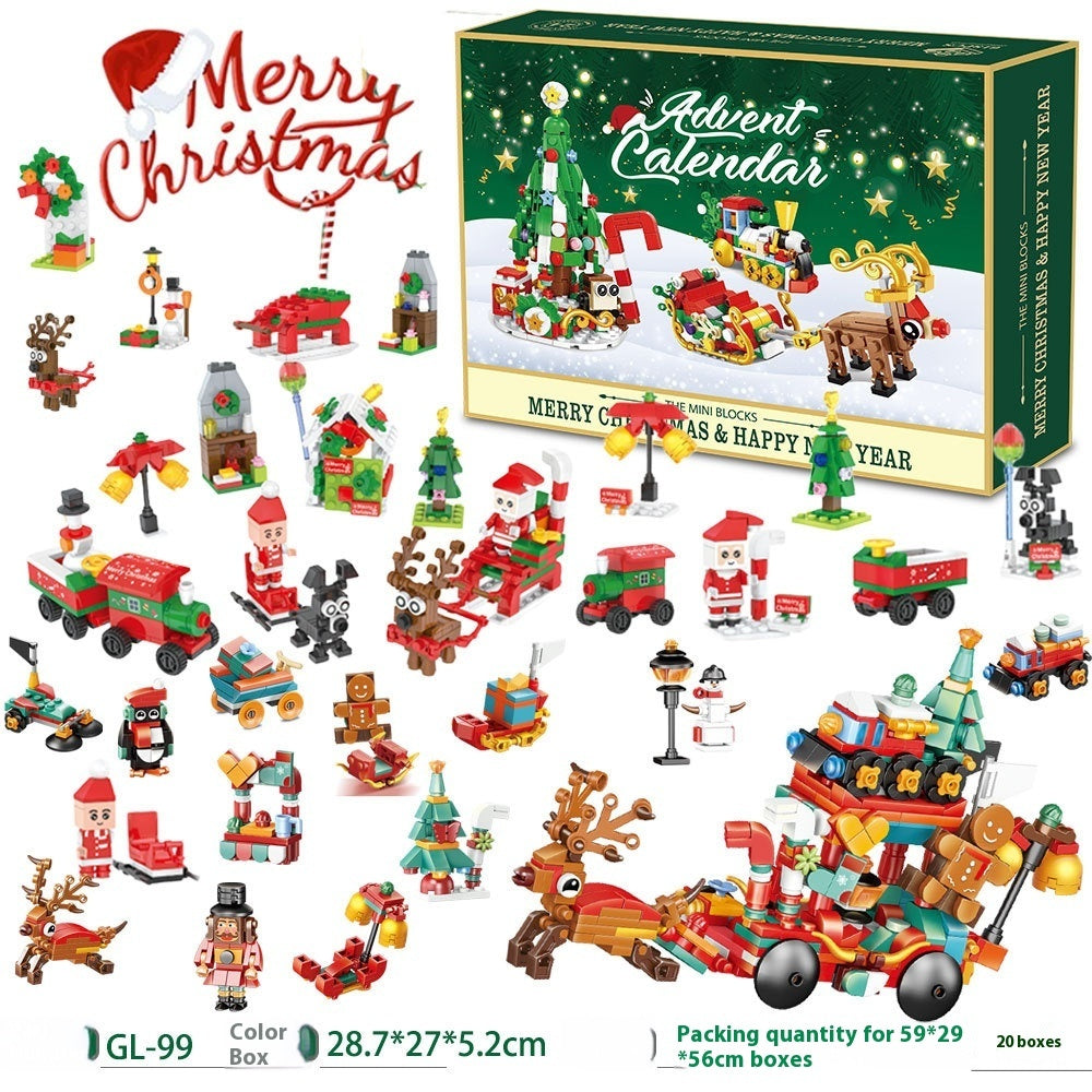 Christmas Tree Building Blocks -Christmas Blind Box Christmas Gifts