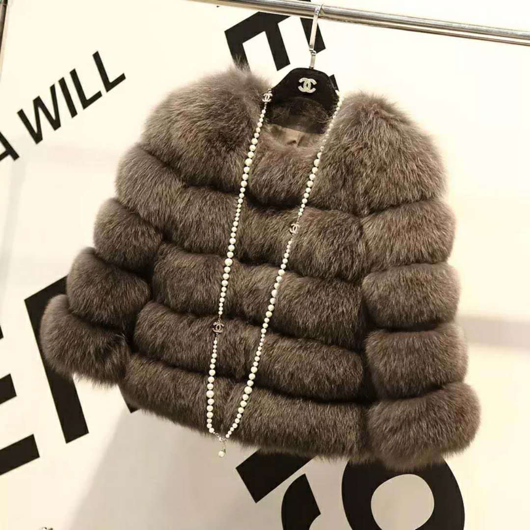 S-3XL Mink Coats  - Women Winter New Fashion FAUX Fur Coat  - Elegant Thick Warm Outerwear  - Fake Fur Jacket Chaquetas Mujer
