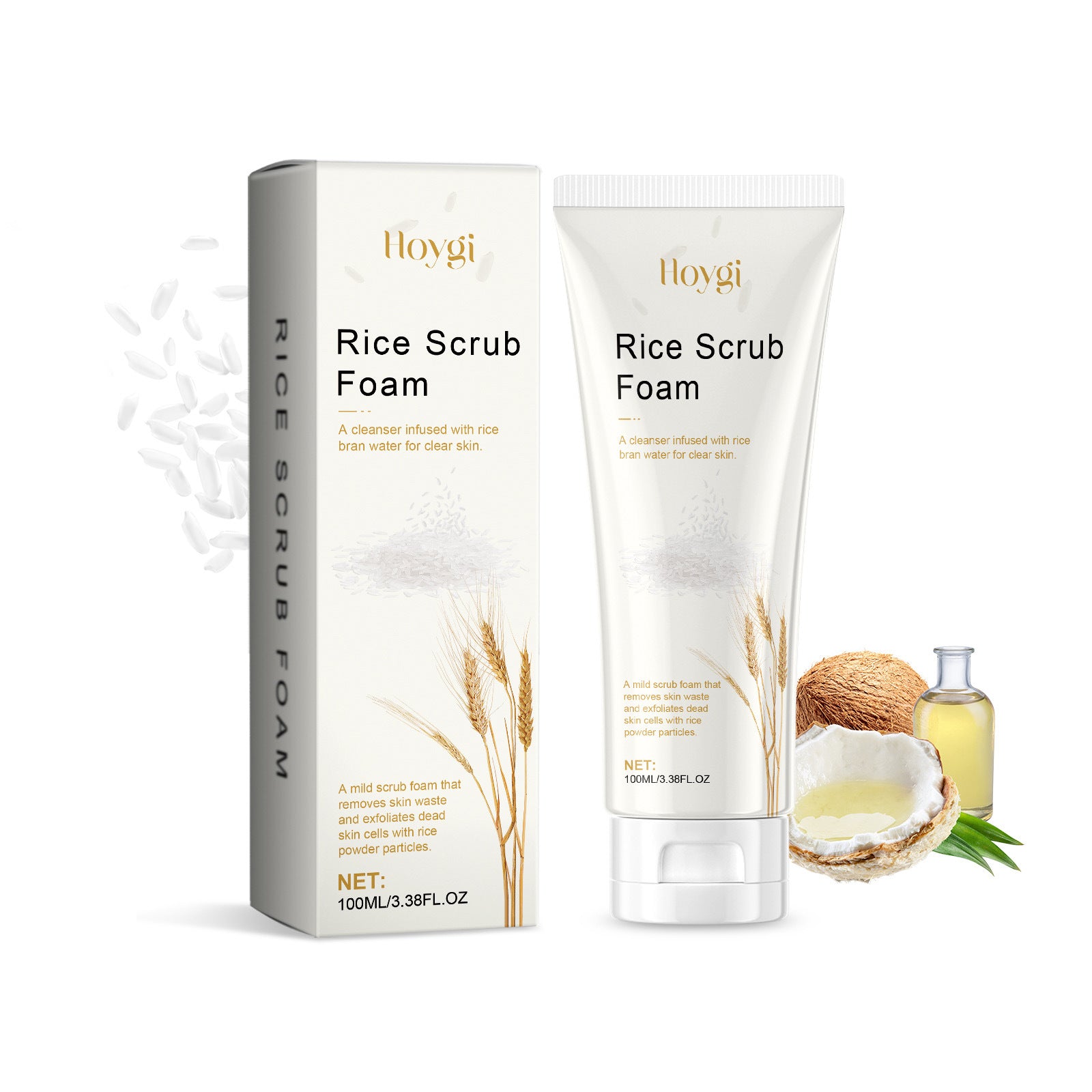 Rice Facial Cleanser Mild Cleansing And Hydrating