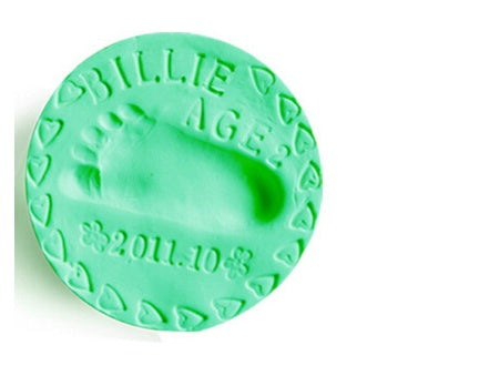 Children's handprint mud clay baby plasticine footprint mud