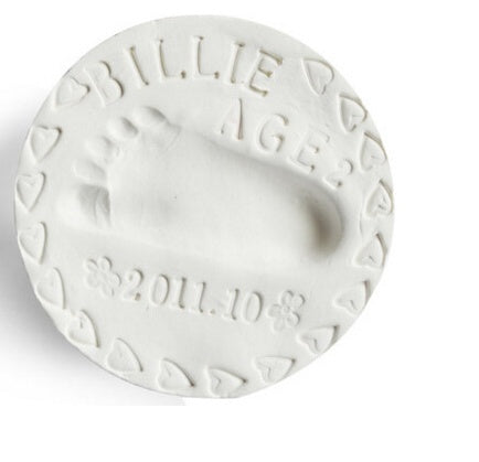 Children's handprint mud clay baby plasticine footprint mud