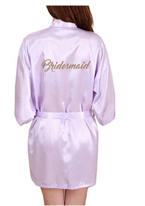Matron Get Ready Robes Bridal Party Gifts Dressing Gown