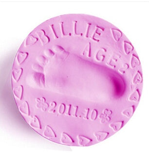 Children's handprint mud clay baby plasticine footprint mud