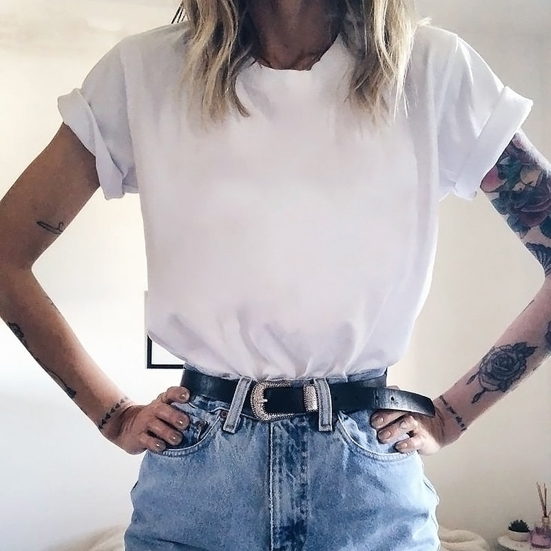 Harry Styles Fine Line Korean T Shirt -Women Fashion Tops -Shirts Short Sleeve Round Neck -T-Shirts Leisure Top Tee Casual Ladies