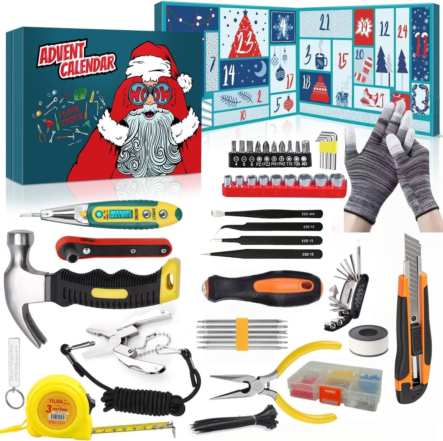 Christmas Tree Building Blocks -Christmas Blind Box Christmas Gifts