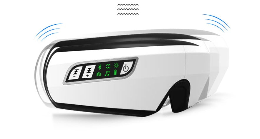 Hot compress eye massager