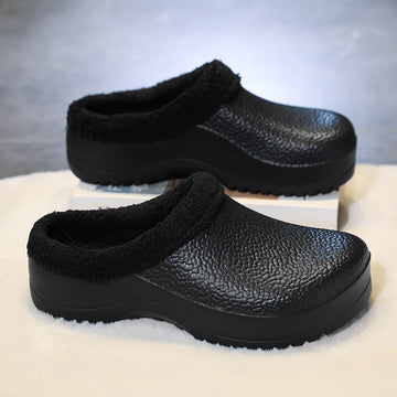 Fashion Personality Fleece-lined - New Closed Toe Casual Sports Slippers Men