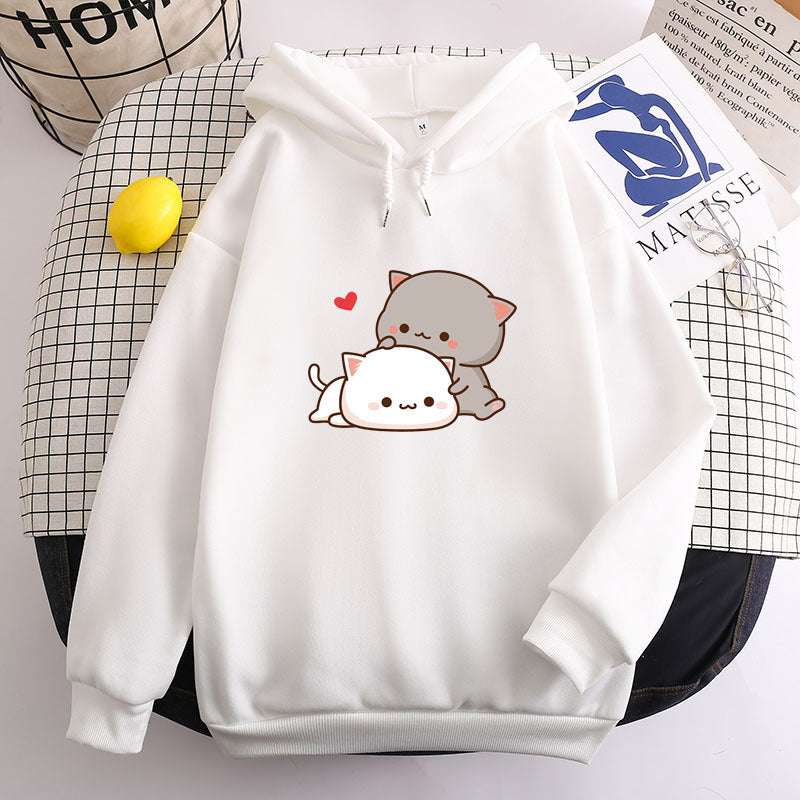 Teen Candy Color Sweater Cute Kawaii Loose Sweater Women