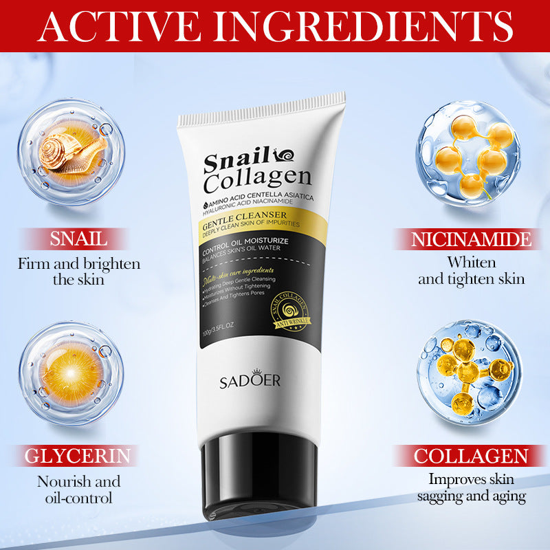 Snail Collagen Mild Facial Cleanser