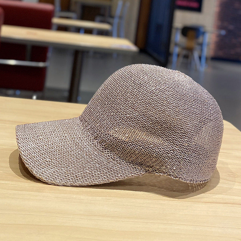 Korean Style Casual Hollow Baseball Hat