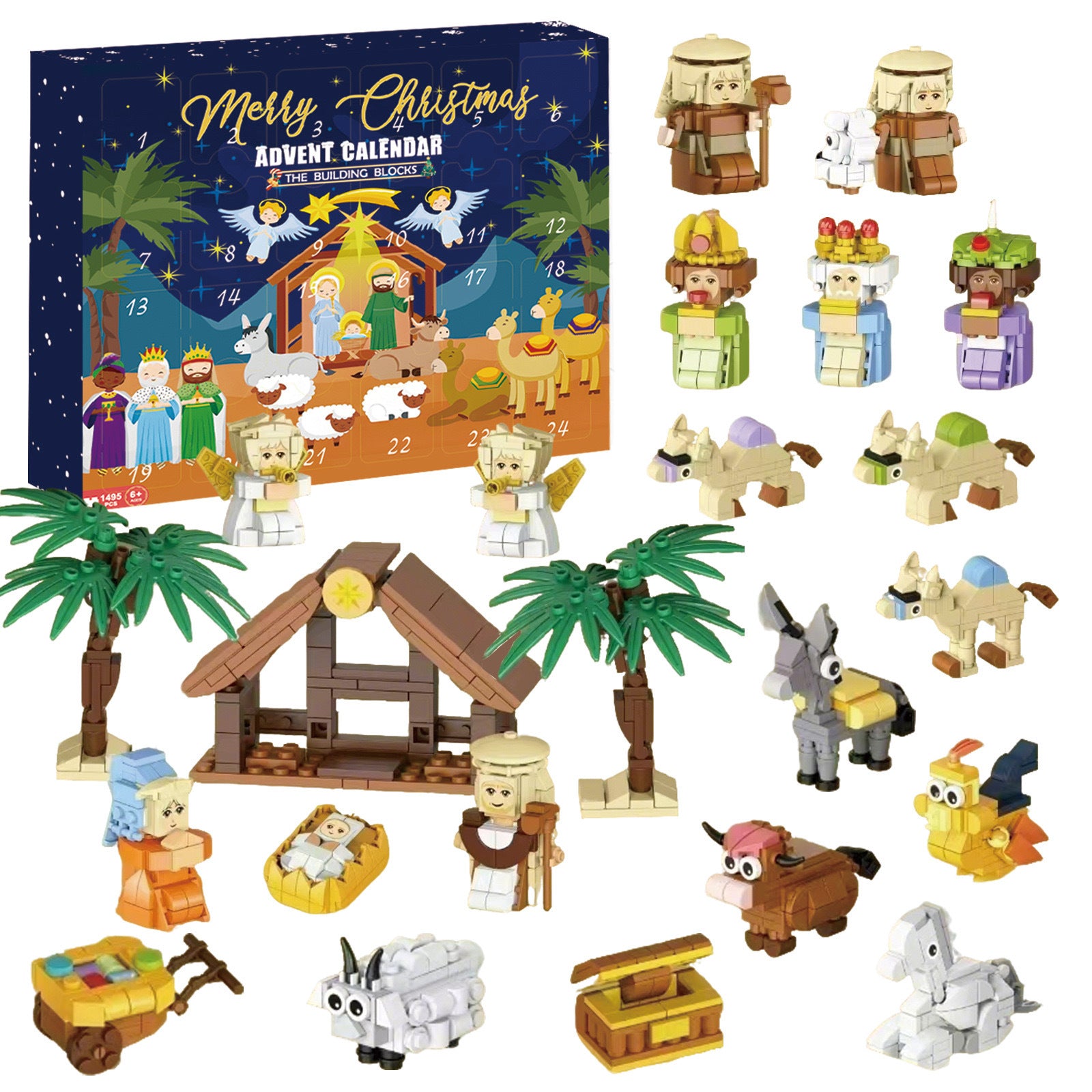 Christmas Tree Building Blocks -Christmas Blind Box Christmas Gifts