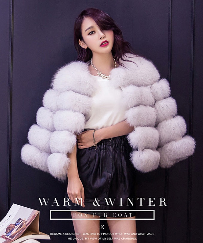 S-3XL Mink Coats  - Women Winter New Fashion FAUX Fur Coat  - Elegant Thick Warm Outerwear  - Fake Fur Jacket Chaquetas Mujer
