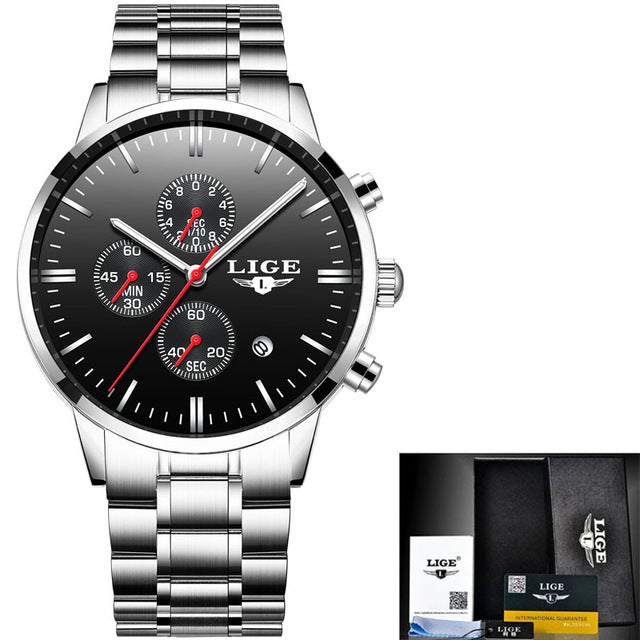 Multifunctional business quartz watch