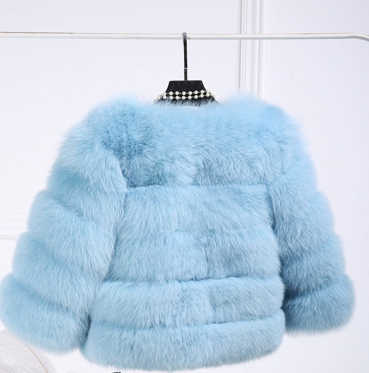 S-3XL Mink Coats  - Women Winter New Fashion FAUX Fur Coat  - Elegant Thick Warm Outerwear  - Fake Fur Jacket Chaquetas Mujer