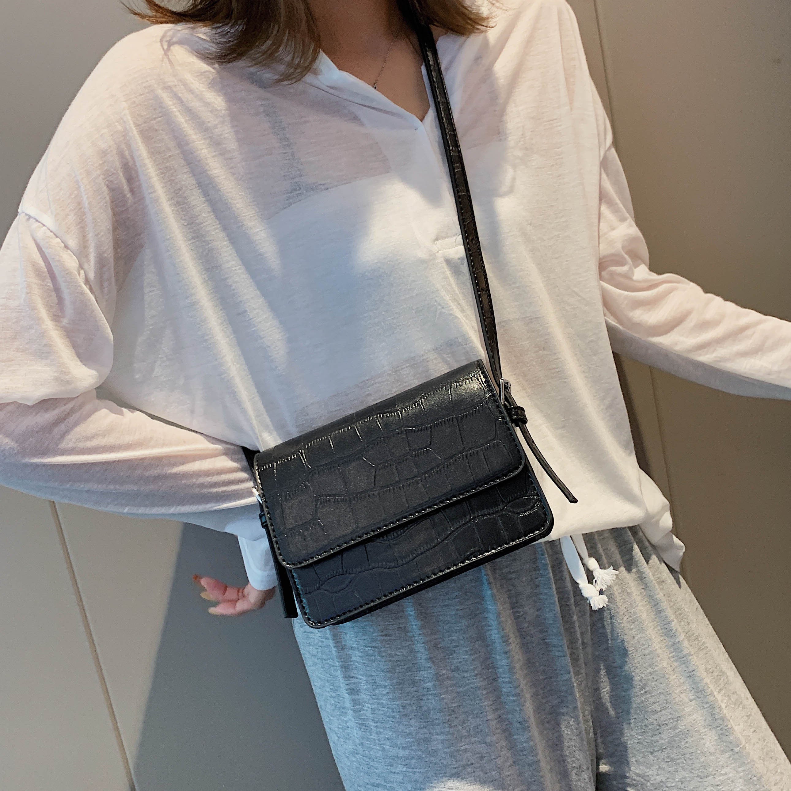 Fashion Mini Leather Crossbody Ladies Shoulder Bag