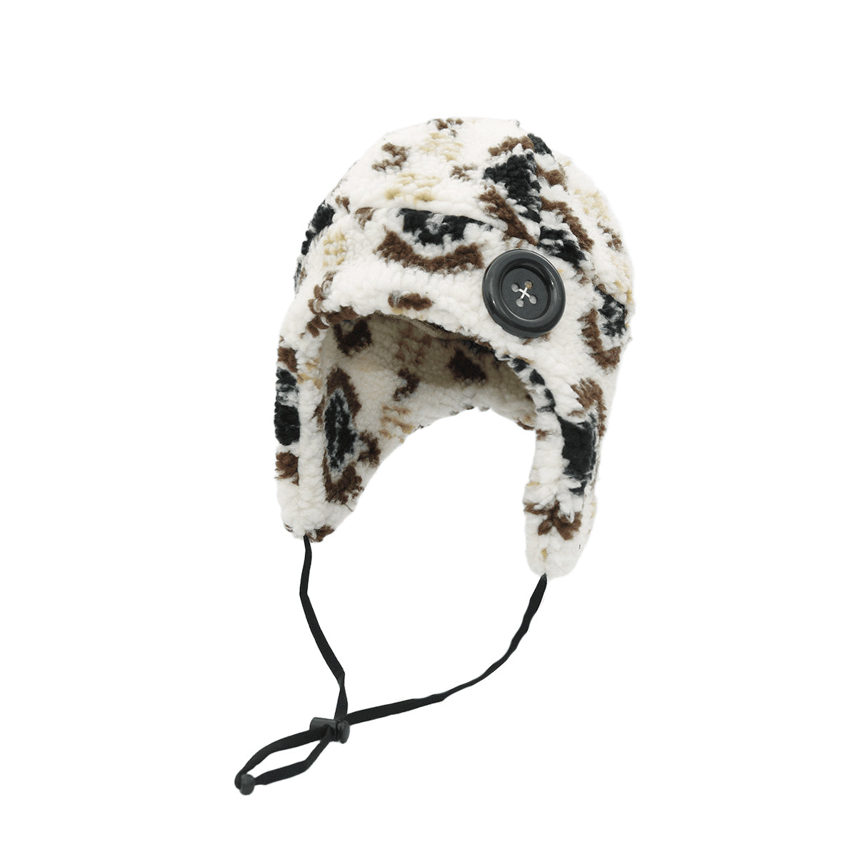 Retro Ethnic-style Totem Earflap Hat